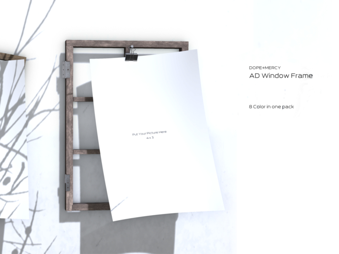 [Dope+Mercy] AD Window Frame 01