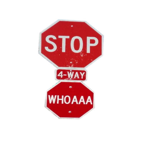 Road Signs/Stop