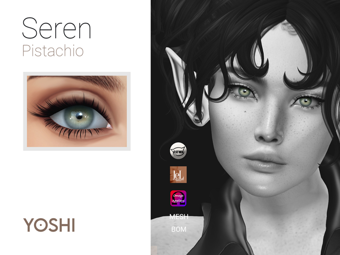 YOSHI - Seren Eyes - Pistachio