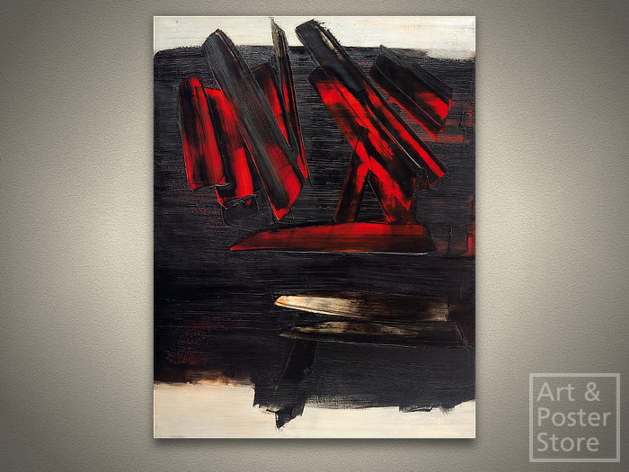 Abstract Expressionist  Painting | Unframed Canvas Panel