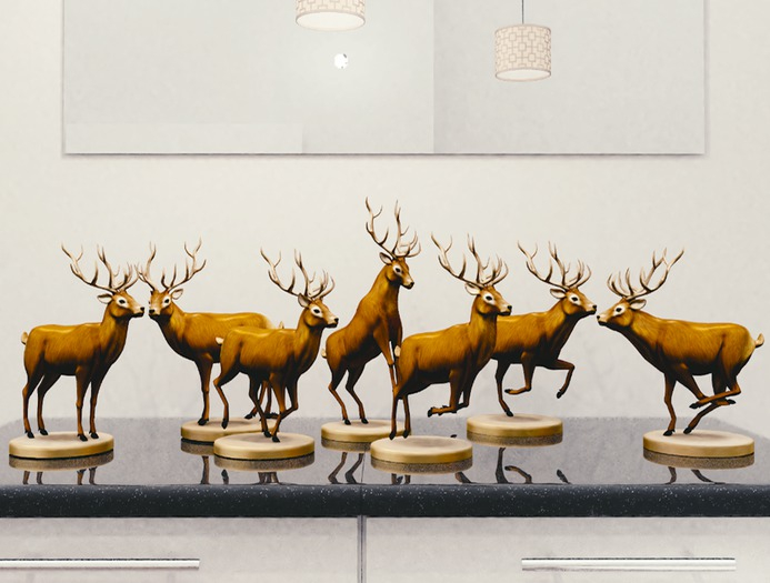 .:Abedul:. Deer Decor / Natural [FatPack]