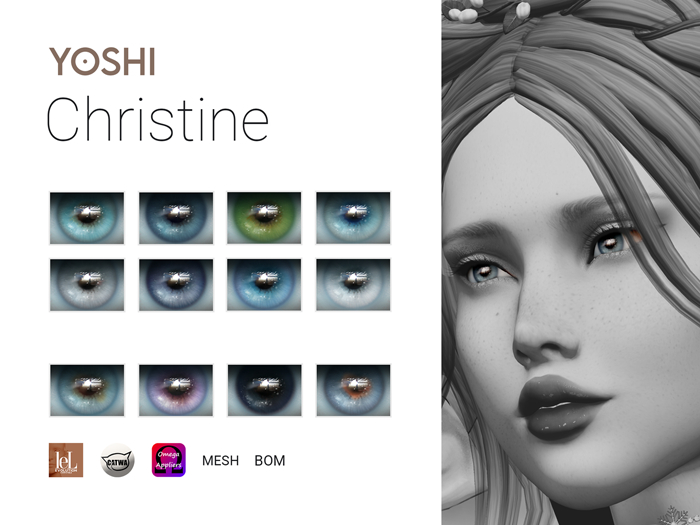 YOSHI - Christine Eyes - Pack
