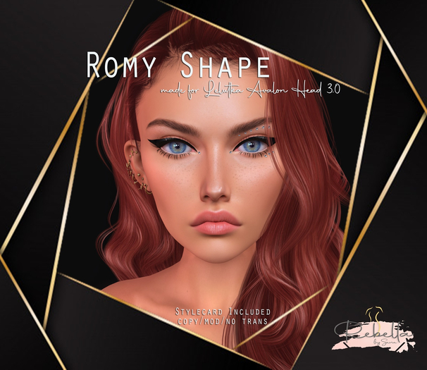 Rebella - Shape Romy LeLUTKA Avalon Head 3.0/Maitreya