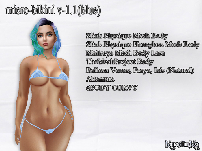 mikro-bikini v-1(blue)