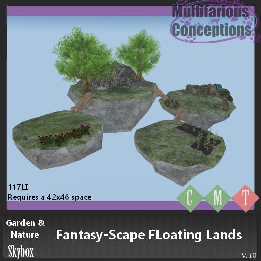 [MC] Fantasy-Scape Floating Lands (wear to unpack)
