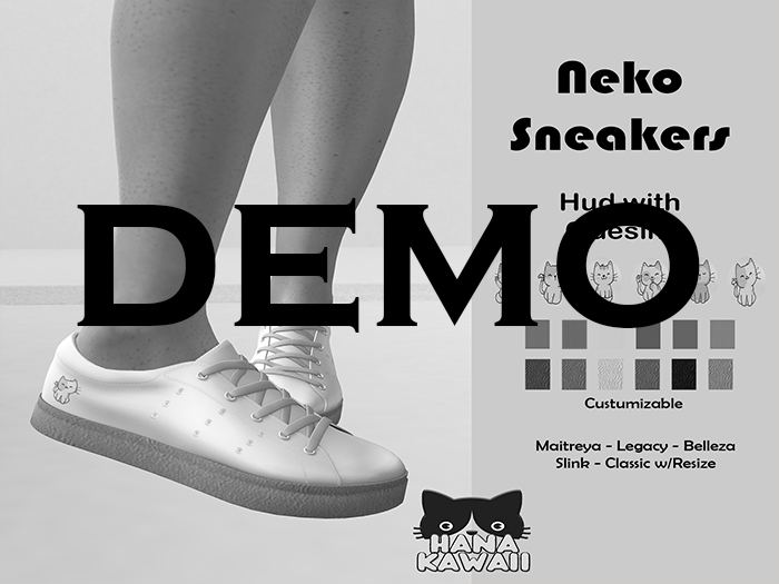 :Hana Kawaii: Neko Sneakers DEMO 