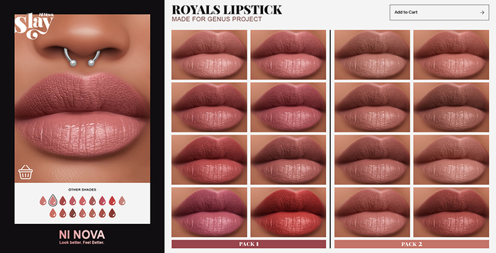 NI NOVA. Royals (Genus) Pack 2 (Unpacker)