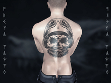Freya Tattoo BOM - Biker back men