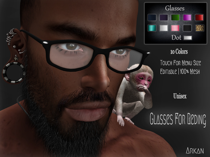 .::Arkan::. Glasses For Reading Size(Unisex)
