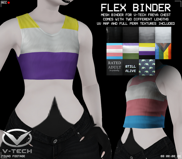 Found Footage - Flex Binder for V-tech Freya Chest
