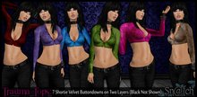 :::Sn@tch Trauma Velvet Buttondowns:::