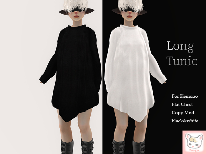 Kemono Clothes , fuayu Long Tunic