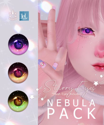 {SUGARY} Starry Eyes - Nebula Pack