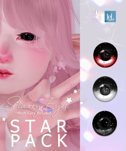{SUGARY} Starry Eyes - Star Pack