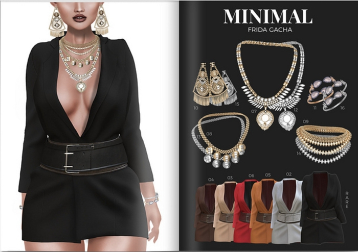 MINIMAL - Frida Bracelets -Gold- *11*