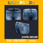 LazyPanda DDShorts Youth (Steel)