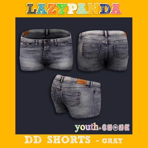 LazyPanda DDShorts Youth (Gray)