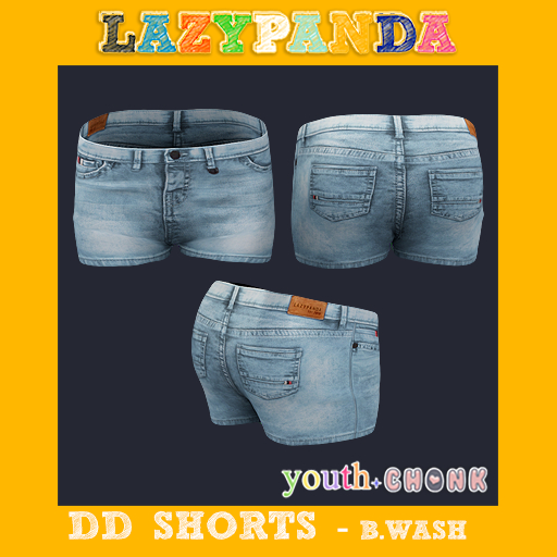 LazyPanda DDShorts Youth (Bluewash)