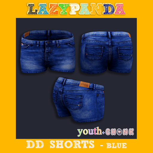 LazyPanda DDShorts Youth (Blue)