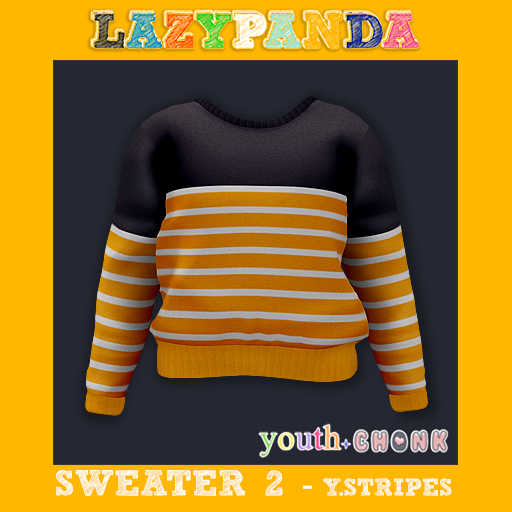 LazyPanda - Sweater 2 Yellow Stripe (Y)