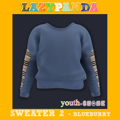 LazyPanda - Sweater 2 - Blueburry (Youth)