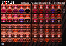TOP1SALON - HD BRIANNA LIPSTICK (Genus) FATPACK