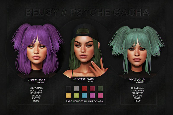 Beusy: PIXIE - BLONDE [ BOXED / PSYCHE GACHA ] COMMON