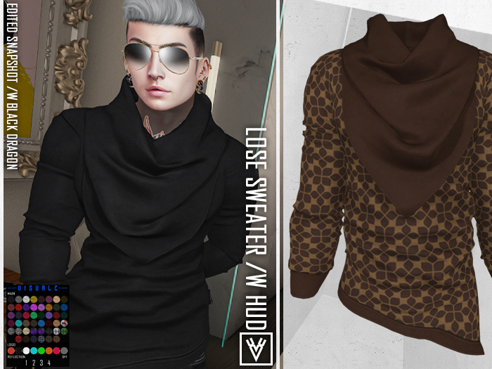 [ xVx ]LOSE SWEATER - CAPO