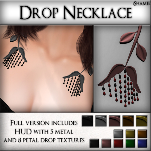 :Shame.: Drop Necklace~ Full