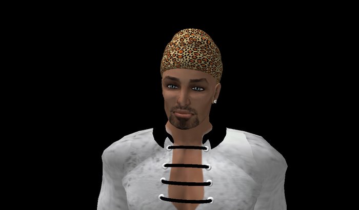 Leopard fur skin Stocking Cap