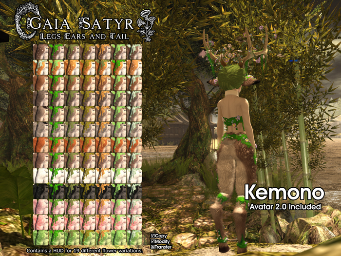 {MB} Gaia Satyr Legs (Kemono)