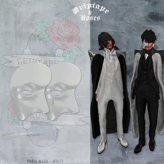 G+R PARIS Mask - White