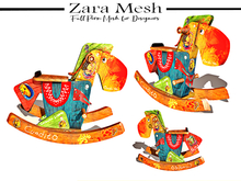 Zara Mesh - Toys - Rocking Horse - FULL PERM MESH