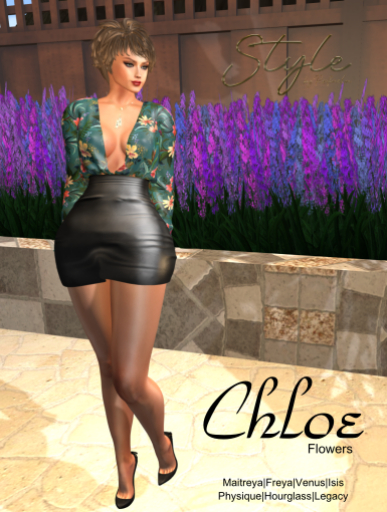 Style by Rafaela Chloe Mini Dress FLOWERS