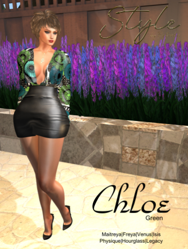 Style by Rafaela Chloe Mini Dress Green