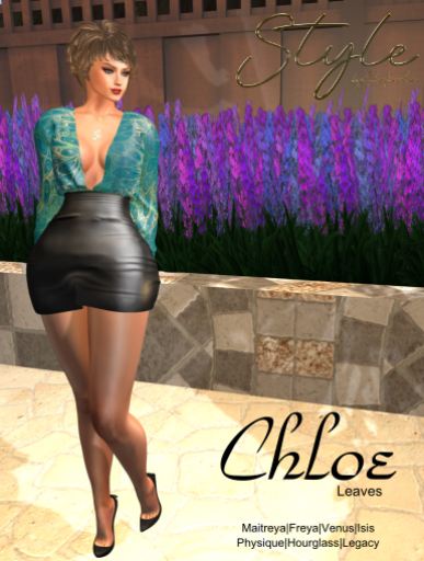Style by Rafaela Chloe Mini Dress Leaves