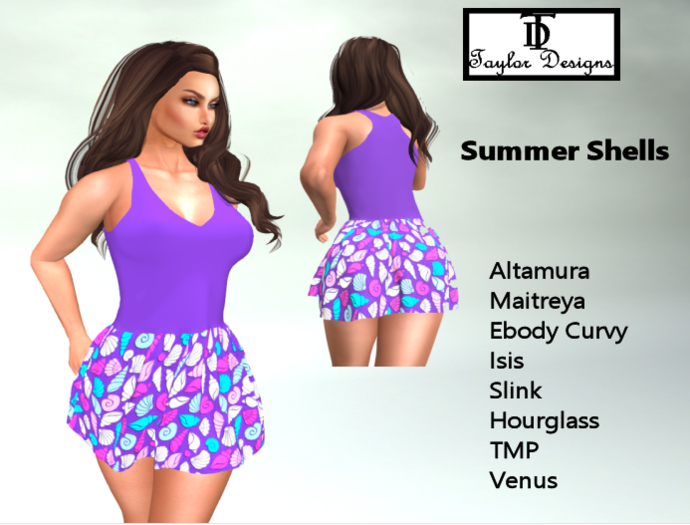 TD Summer Shells Dress 55