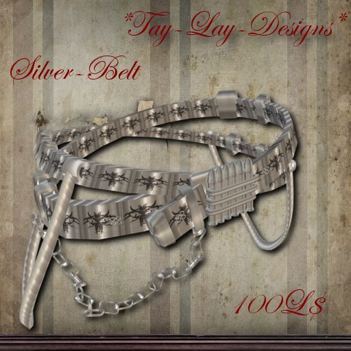 *Tay-Lay-Designs!!! Silver Belt