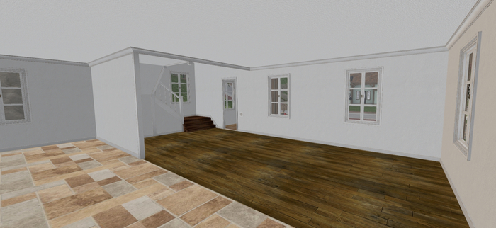 LH - Chalet Homes - Albus Floor shell with HUD MP1AP