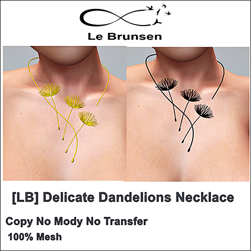 [LB] Delicate Dandelions Necklace