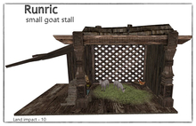 Runric small goat stall - Box