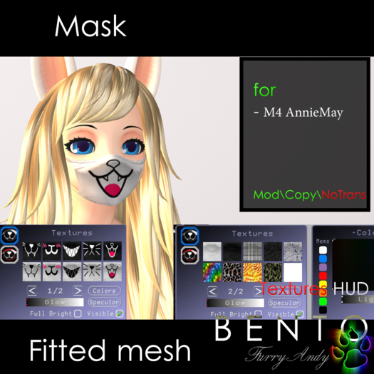 DEMO - Furry Andy - Mask for M4 AnnieMay