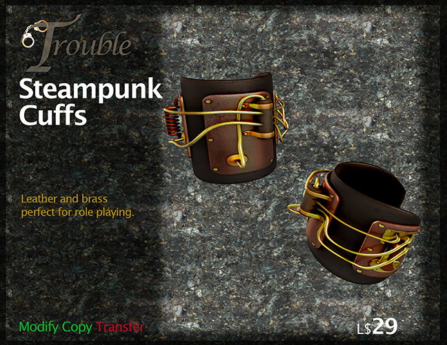Steampunk Cuffs