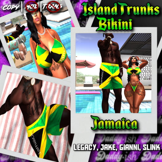 !Daddyish Island Trunks - JAMAICA