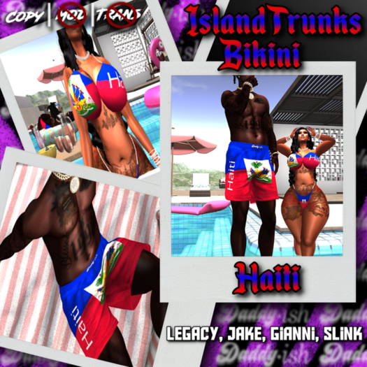 !Daddyish Island Trunks - HAITI
