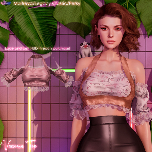 [Eternus] Vanessa Top Pink
