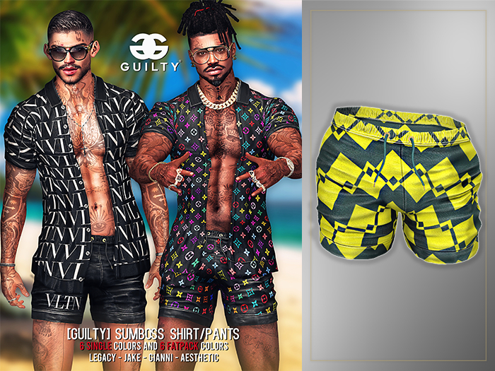 GUILTY 055 SumBoss Pants Zag