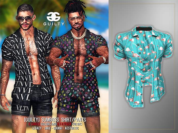 GUILTY 055 SumBoss Shirt Flam