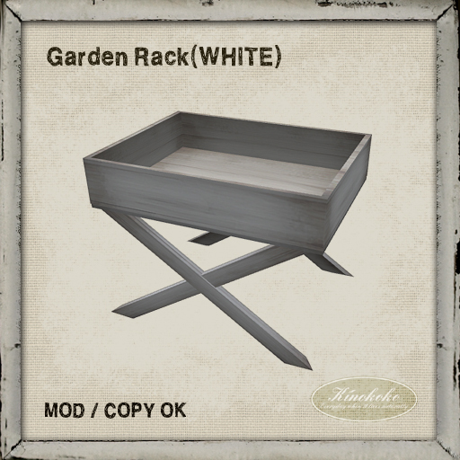 Kinokoko - Garden Rack(WHITE)