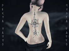 Freya Tattoo BOM - Compass back